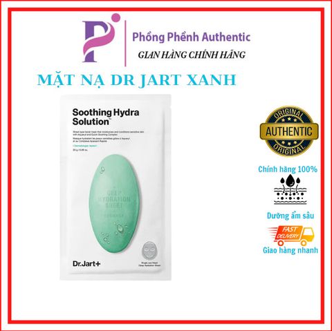 Mặt nạ dưỡng ẩm dịu da DR.JART+ Dermask Soothing Hydra Solution 25g