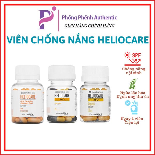 Viên uống chống nắng Heliocare