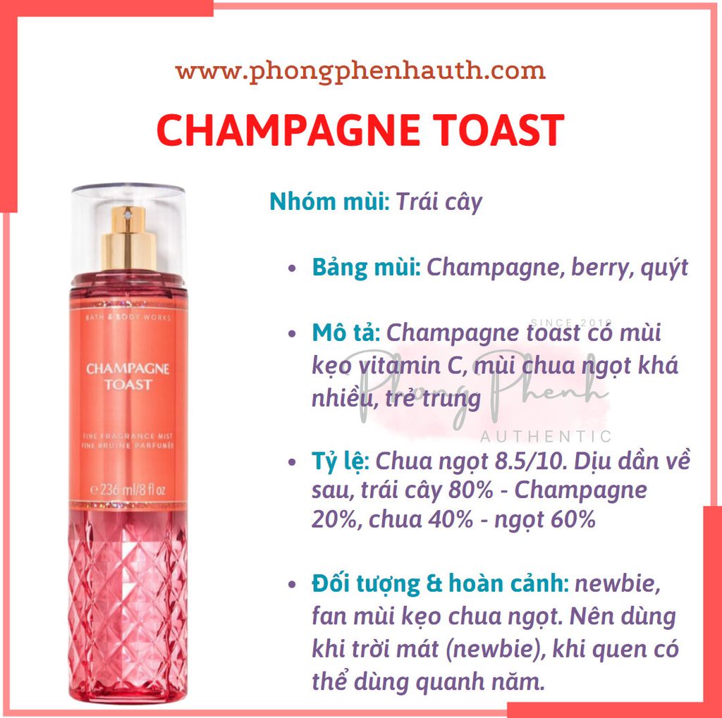 XỊT THƠM CƠ THỂ BATH & BODY WORKS BODY MIST 236ML
