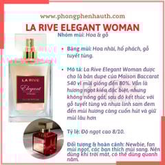NƯỚC HOA NỮ LA RIVE FULL SIZE 75ML - 90ML