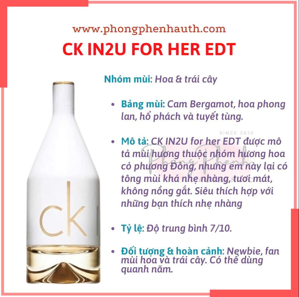 [GỐC CHIẾT] Chai Gốc Nước Hoa 20ml các loại - PHỒNG PHỀNH