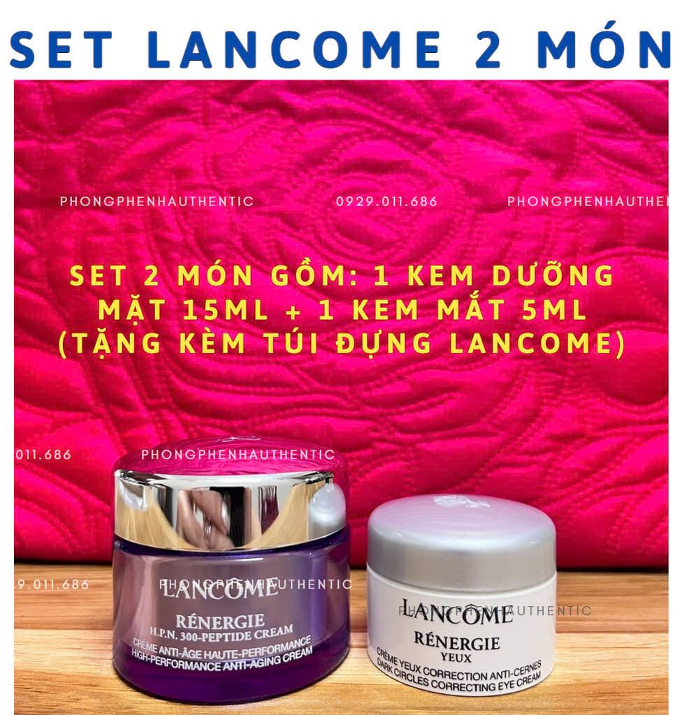 SET GIFT LANCOME 6 MÓN