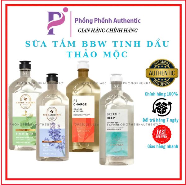 SỮA TẮM BATH & BODY WORKS AROMATHERAPY 295ML [BILL US]
