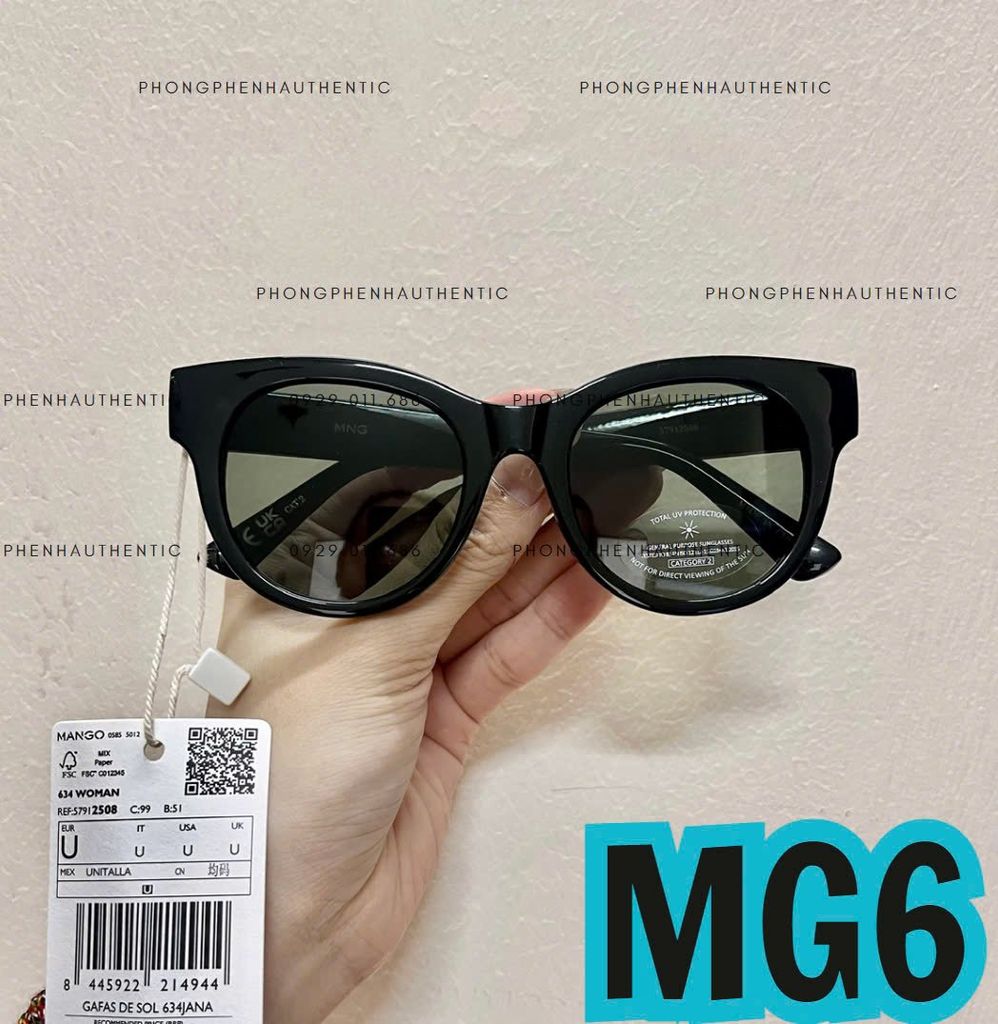 Kính mát Mango Auth vợt sale