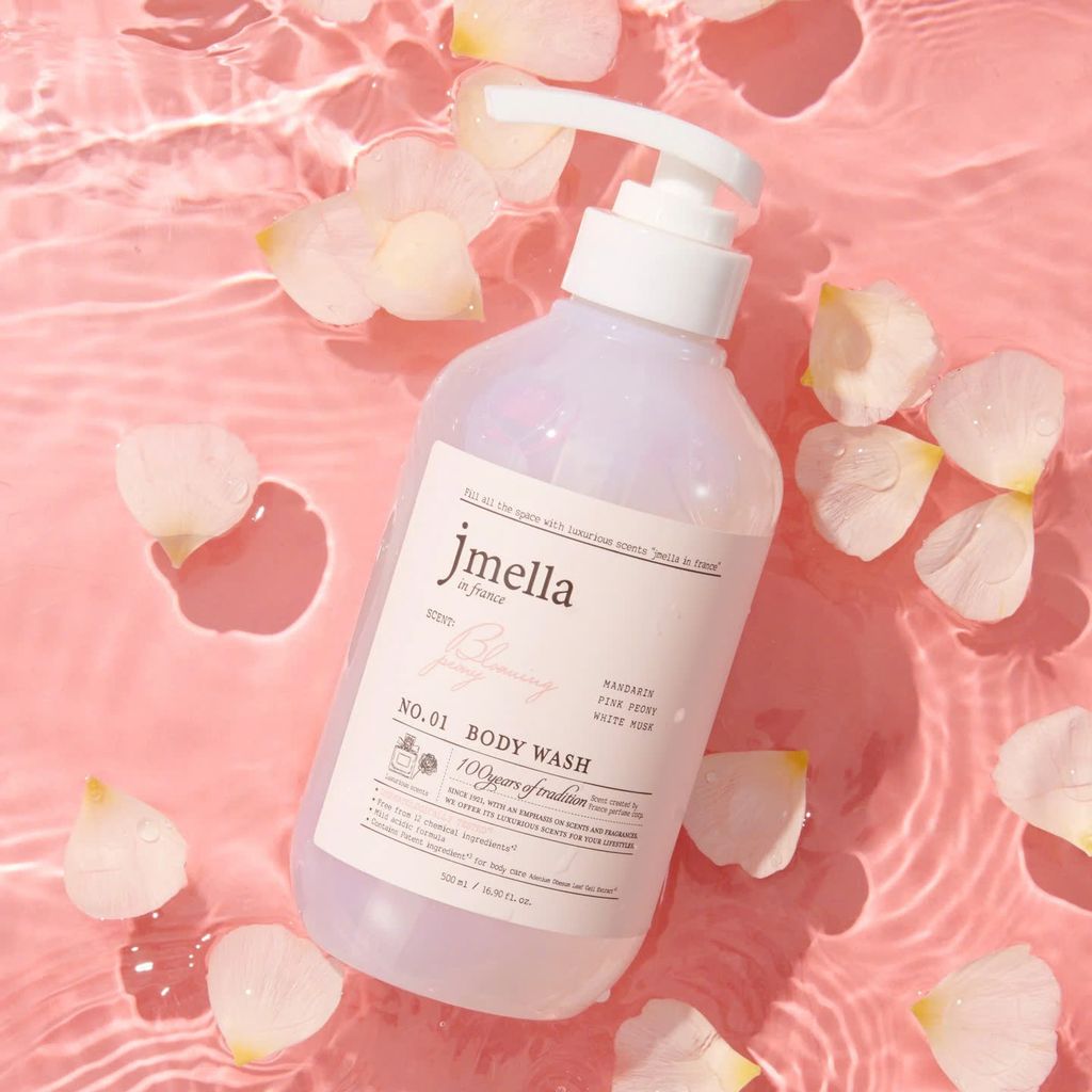 Sữa Tắm và Sữa Dưỡng Thể,  Dưỡng Ẩm Hương Nước Hoa Jmella In France Body Wash + Body Lotion 100ml
