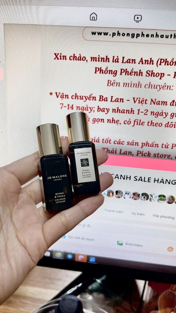 [MINI NOBOX] Nước Hoa Jo Malone London Myrrh & Tonka Cologne Intense 9ml