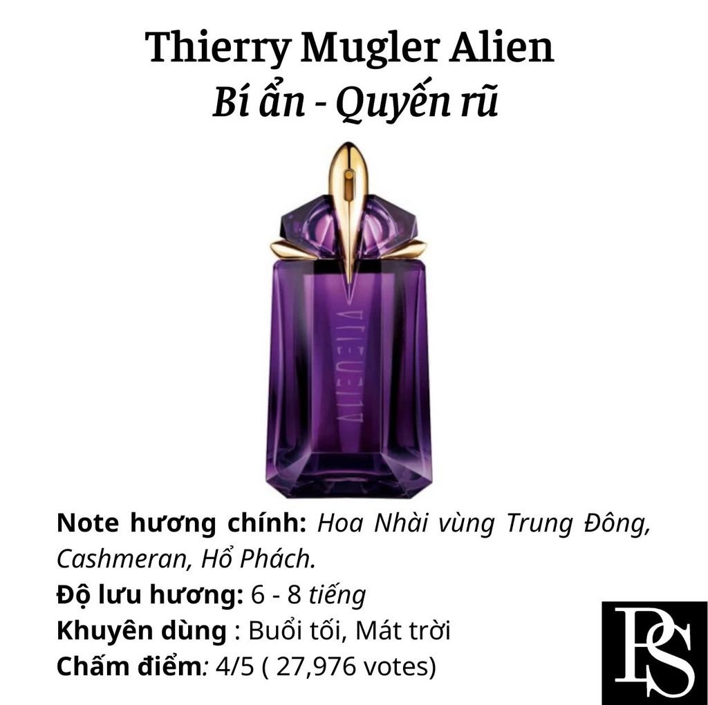 Nước hoa nữ Alien Mugler Tím - PHỒNG PHỀNH