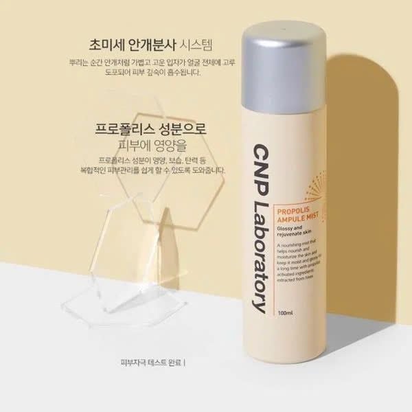 Xịt Khoáng Chiết Xuất Sáp Ong CNP Laboratory - PHỒNG PHỀNH