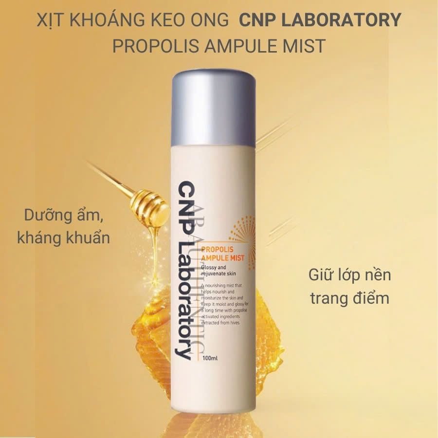 Xịt Khoáng Chiết Xuất Sáp Ong CNP Laboratory - PHỒNG PHỀNH
