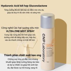 Xịt Khoáng Chiết Xuất Sáp Ong CNP Laboratory - PHỒNG PHỀNH