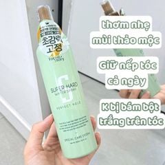 [PHỒNG PHỀNH] KEO XỊT GIỮ NẾP TÓC PHỒNG TÓC TẠO KIỂU TÓC MỀM WELCOS FOREST SROTY 252ML -100ML
