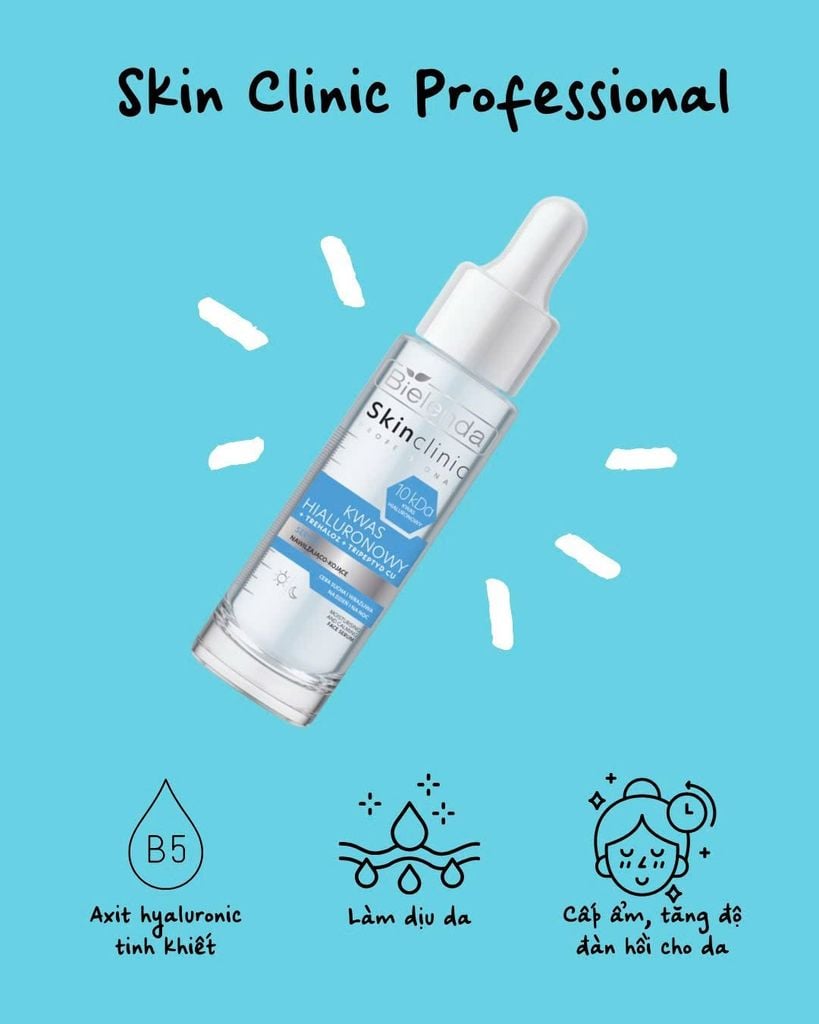 TINH CHẤT DƯỠNG BIELENDA SKIN CLINIC CHAI 30ML