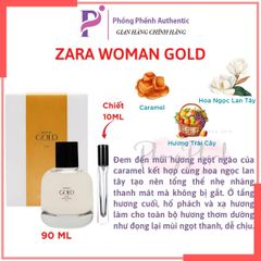 NƯỚC HOA NỮ ZARA CÁC MÙI BIG SIZE 90ML - 150ML