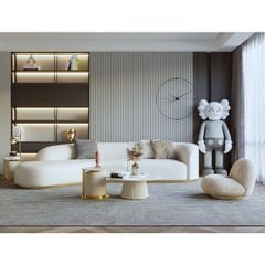 Bộ sofa vải phong cách hiện đại  BSF167