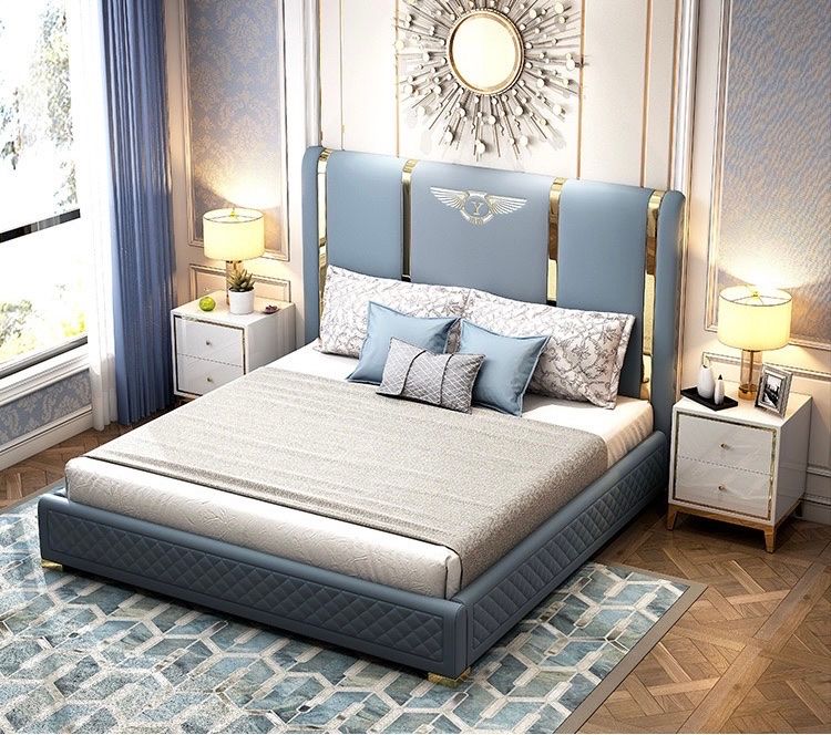 Giường ngủ bọc da GN007