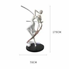 Đèn sàn hình tượng Nữ Thần nhảy múa trang trí DS0988