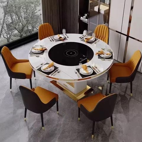 Bàn ăn thông minh có bếp từ BATM0139