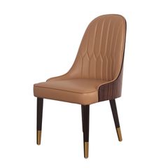 Ghế ăn lưng ốp gỗ sơn bóng piano GA026 nhập khẩu cao cấp