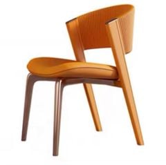 Ghế ăn khung inox mạ titan vàng, Nệm bọc da microfiber GA034