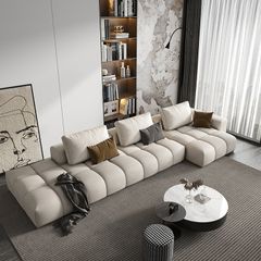 Bộ sofa góc chất liệu da cao cấp BSF171