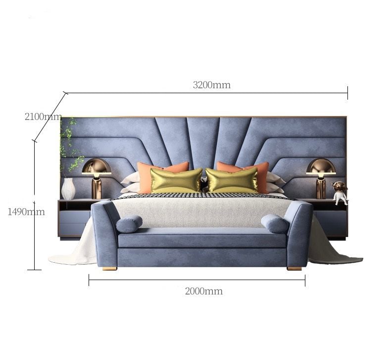 Giường ngủ GN034