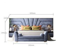 Giường ngủ GN034