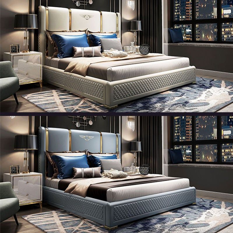 Giường ngủ bọc da GN007