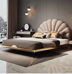 Giường ngủ GN027