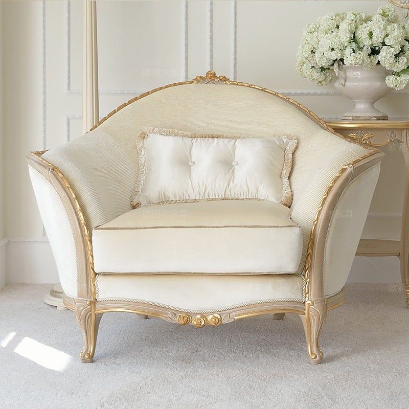 Ghế Sofa vải cao cấp, Khung gỗ bạch dương sơn vàng. GSF127