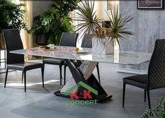 Bàn ăn mặt đá MARBLE BA0094