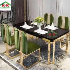 Bàn ăn mặt đá BA079