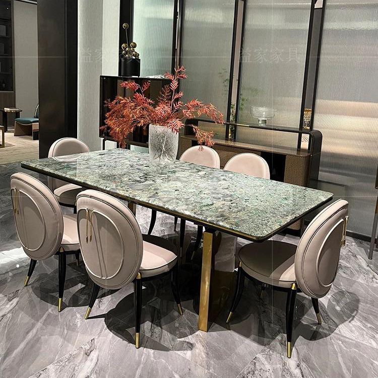 Bàn ăn mặt đá nhập khẩu BA0172