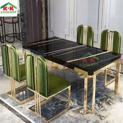 Bàn ăn mặt đá BA079