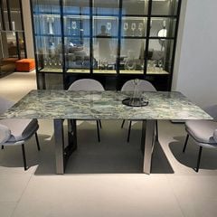 Bàn ăn mặt đá nhập khẩu BA0172