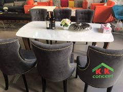 Bàn ăn mặt đá BA001