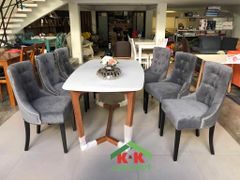 Bàn ăn mặt đá BA001