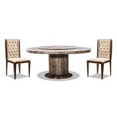 Bộ Bàn Ăn Bằng Đá Cẩm Thạch BA0171