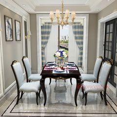 Bàn ăn tân cổ điển BA0095