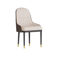 Ghế ăn chân gỗ bọc da pu cao cấp GA003