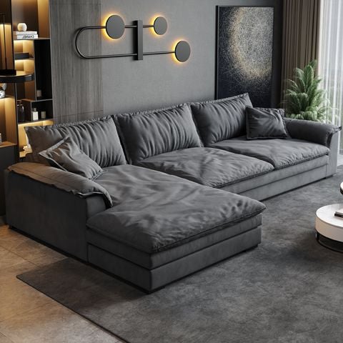 Sofa vải công nghệ nhập khẩu góc L BSF179