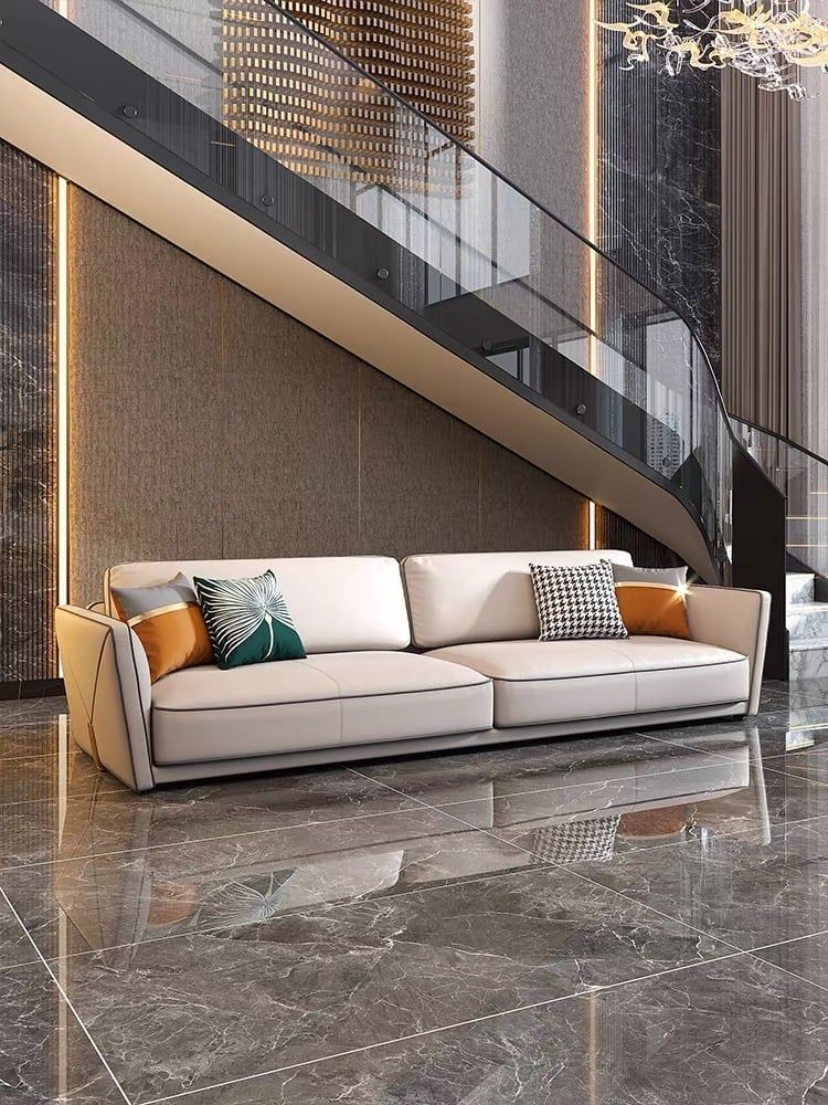  Bộ sofa da phong cách hiện đại BSF173 