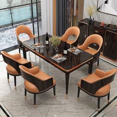 Bàn ăn nhập khẩu sơn bóng Piano BA0161