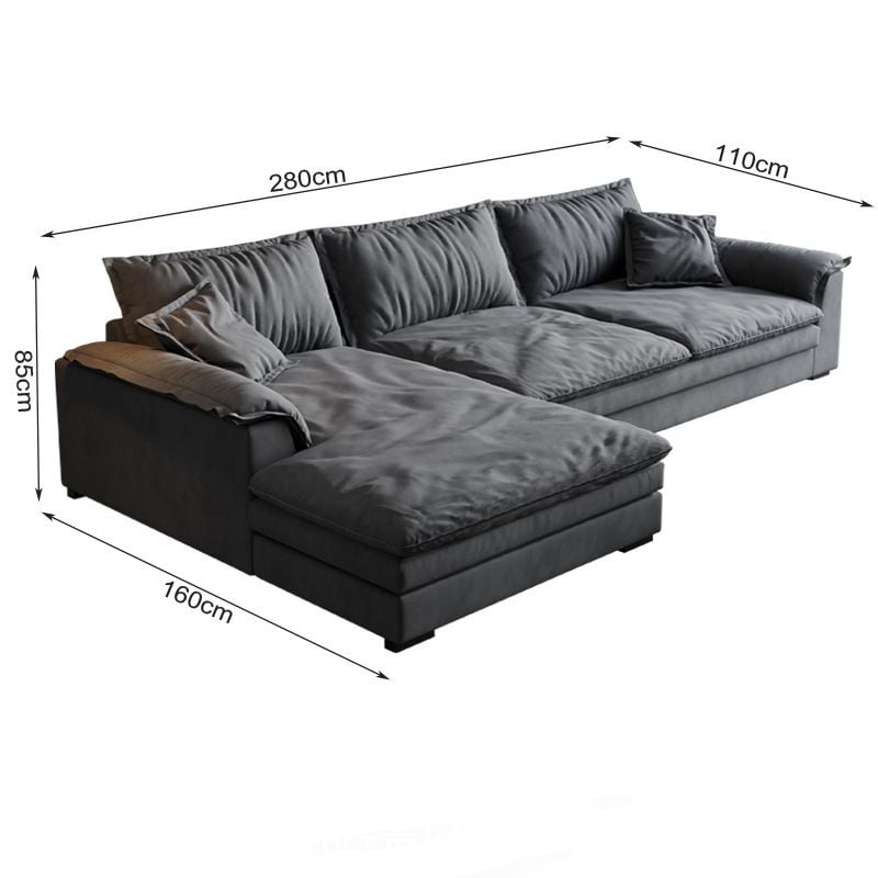Sofa vải công nghệ nhập khẩu góc L BSF179
