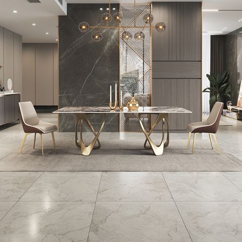 Bàn ăn nhập khẩu mặt đá marble BA0154