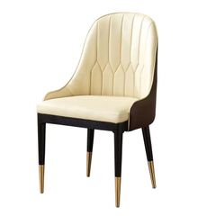 Ghế ăn chân gỗ bọc da pu cao cấp GA003