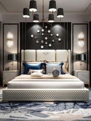 Giường ngủ bọc da GN007