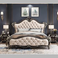 Giường ngủ tân cổ điển GN003