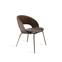 Ghế ăn inox mạ titan vàng bọc vải cao cấp GA041