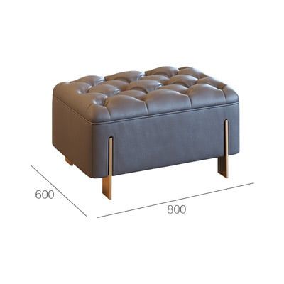  Ghế Sofa da phong cách Tân cổ điển sang trọng GSF173 