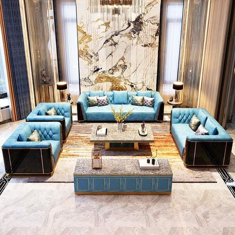 Bộ Sofa da bò BSF197
